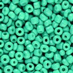 20 gram Glaskralen Rocailles 8/0 (3mm) Bright jade green, Ophalen of Verzenden, Nieuw, Kraal