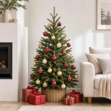 vidaXL Kerstballen set 150 st Goud en wijnrood 3 cm, Verzenden, Nieuw