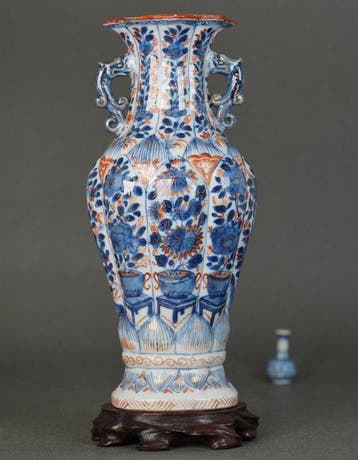 Balustervaas - Porselein - China - Kangxi (1662-1722) -