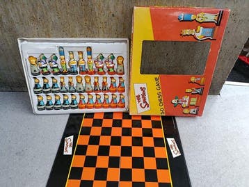 The Simpsons - The Simpsons 3-D Chess Game – 2000 – Matt, Cd's en Dvd's, Nieuw in verpakking