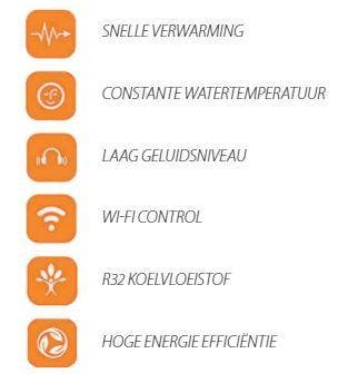 Aquaforte Full Inverter Warmtepomp, Verzenden, Nieuw