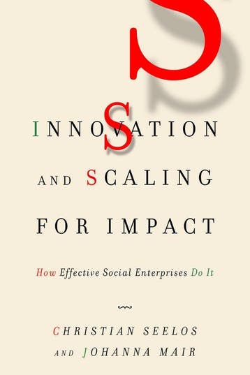 Innovation and Scaling for Impact - Christian Seelos, Verzenden, Zo goed als nieuw, Christian Seelos