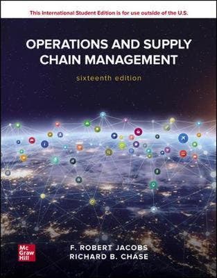 ISE Operations and Supply Chain Management, 9781260575941, Verzenden, Zo goed als nieuw, HBO