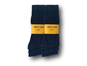 6 paar SQOTTON® Werksokken - Heavy - Marineblauw, Kleding | Heren, Verzenden, Nieuw