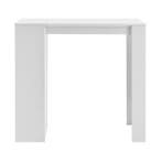 Bartafel met 3 planken 110x50x103 cm wit, Huis en Inrichting, Tafels | Statafels, Verzenden, Nieuw
