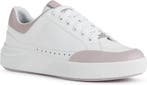 GEOX - Maat 38 - D DALYLA vrouwen Sneakers - wit/roze, Verzenden, Nieuw