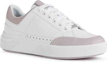 GEOX - Maat 38 - D DALYLA vrouwen Sneakers - wit/roze, Verzenden, Nieuw