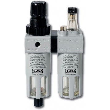 FRL180 Filter- Drukregelaar + Olienevelaar, Verzenden, Nieuw