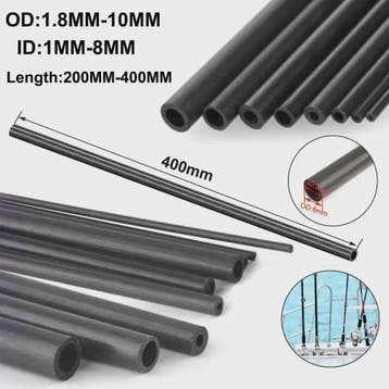 Carbon Fiber Holle Buis - Diverse Diameters & Lengtes voor D, Verzenden, Nieuw