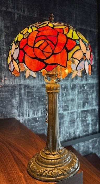 Style Tiffany - Tafellamp - in de geest van Art Nouveau Les, Antiek en Kunst, Kunst | Designobjecten