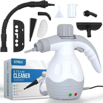 2dekans | Strex Stoomreiniger Extra Krachtig - 1200W 4bar -, Ophalen of Verzenden, Zo goed als nieuw