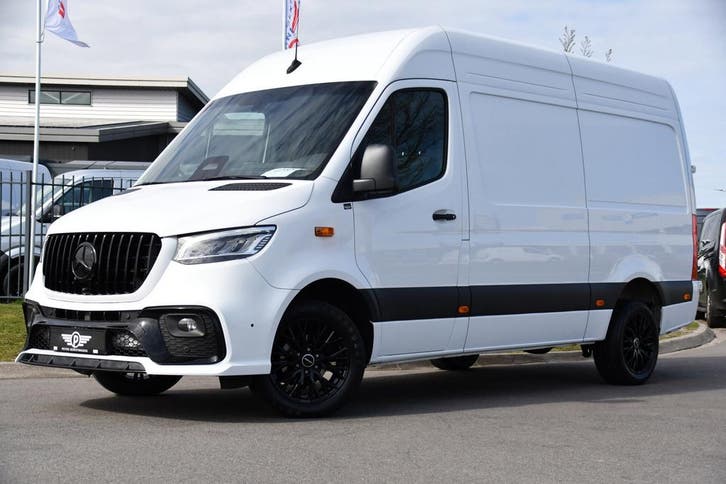 Zakelijke Lease |  Mercedes-Benz Sprinter 317 1.9 CDI L2 Pro, Auto's, Bestelauto's, Dealer onderhouden, Lease, Automaat, Financial lease