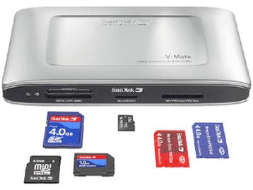 SanDisk V-Mate Video Memory Card Recorder voor SD/MMC/Memory, Verzenden, Zo goed als nieuw