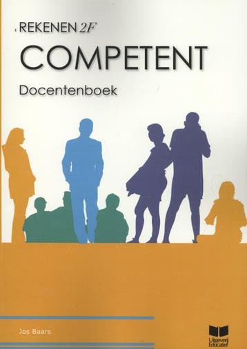 Competent Rekenen 2F Docenten boek 9789041509253, Zo goed als nieuw