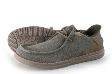Skechers Veterschoenen in maat 44 Grijs, Overige kleuren, Verzenden, Zo goed als nieuw, Skechers