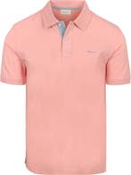 Gant Contrast Piqué Poloshirt Bubbelgum Roze maat L Heren, Maat 52/54 (L), Verzenden, GANT, Nieuw