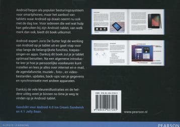 Android voor de tablet 9789043027205 Joris De Sutter, Verzenden, Zo goed als nieuw, Joris De Sutter