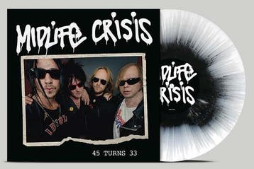 lp nieuw - midlife crisis - 45 TURNS 33 (nieuw), Verzenden, Zo goed als nieuw, Overige formaten