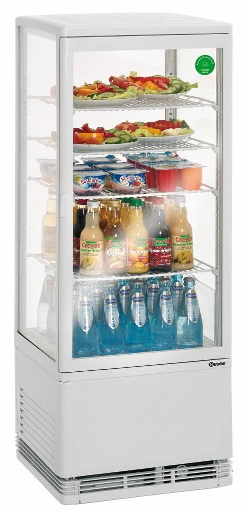 Bartscher Kleine Koelvitrine Wit - 98 Liter - BEST VERKOCHT!, Zakelijke goederen, Horeca | Keukenapparatuur, Verzenden