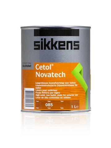 Sikkens Cetol Novatech - Teak - 1 liter, Overige kleuren, Nieuw, Ophalen of Verzenden, Verf
