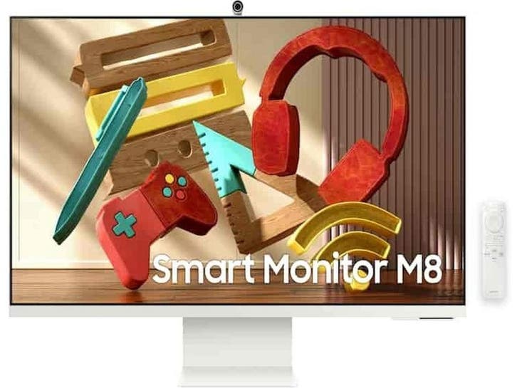 Samsung Smart Monitor M8 - 32 - 4K HDR - Wit, Computers en Software, Monitoren, Nieuw, Verzenden