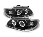 Angel Eyes koplampen Black geschikt voor Renault Megane, Verzenden, Nieuw, Renault