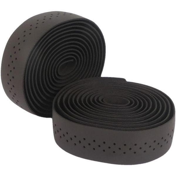 Stuurlint set nep leer Edge - zwart, Fietsen en Brommers, Fietsonderdelen, Nieuw, Verzenden