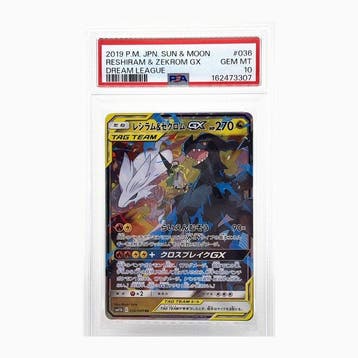 Pokémon - 1 Graded card - Reshiram & Zekrom 036/049 RR Foil,, Nieuw