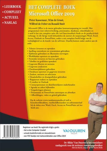 Microsoft Office 2019 / Het complete boek 9789463560894, Verzenden, Gelezen, Ronald Smit
