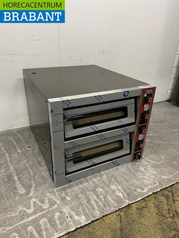 RVS Saro Pizzaoven Oven 6 Pizzas 30 cm doorsnee 400V Horeca, Ophalen of Verzenden, Nieuw zonder verpakking