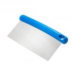 GGM Gastro | Deegschraper / snijder - RVS blad - 200x115mm -, Verzenden