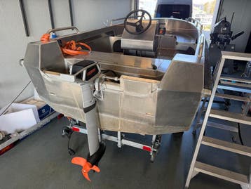 TORQEEDO 4.0 RL met A.B langstaart Incl. 2 Torqeedo accus, Ophalen, Elektrisch, Zo goed als nieuw, Buitenboordmotor
