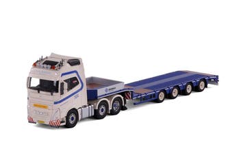 Volvo met Semi-dieplader Twan Bierings Transport BV (Tyme), Hobby en Vrije tijd, Ophalen of Verzenden, Nieuw, Bus of Vrachtwagen