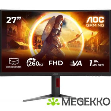 AOC Gaming G4 C27G4Z2 27  Full HD 260Hz VA Monitor, Verzenden, Nieuw, AOC