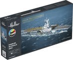 Heller 57072 STARTER KIT Charles de Gaulle Bouwpakket, Hobby en Vrije tijd, Modelbouw | Boten en Schepen, Verzenden, Nieuw, Overige merken