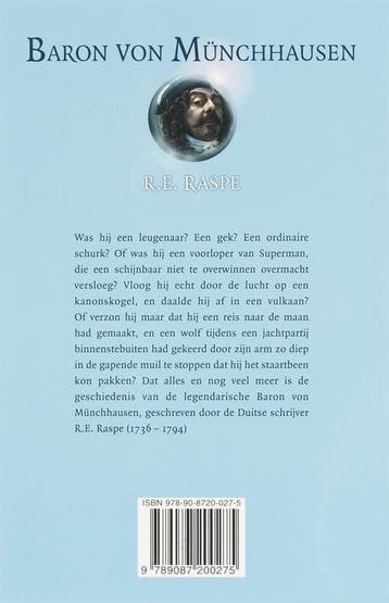 Baron von Munchhausen 9789087200275 R.E. Raspe, Verzenden, Gelezen, R.E. Raspe