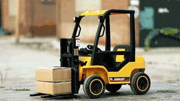 Heftruck , Vorklift, geel, eva, blueTooth, leather, 12V10ah,, Ophalen of Verzenden, Nieuw