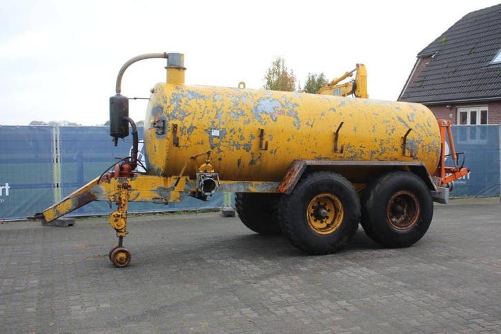 Veiling: Mesttank Welgro  6500 1981, Zakelijke goederen, Agrarisch | Werktuigen, Gewasbescherming en Bemesting, Ophalen