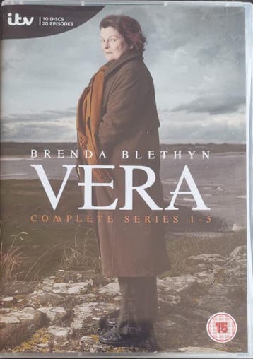Vera series 1 t/m 5                         Gratis verzenden, Vanaf 12 jaar, Verzenden, Zo goed als nieuw, Overige genres