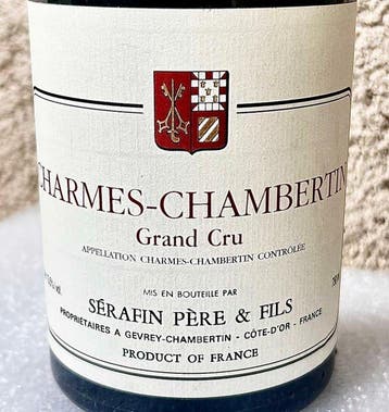 2010 Sérafin Père & Fils - Charmes-Chambertin Grand Cru - 1, Nieuw