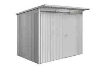 Biohort Berging Avantgarde Enkele Deur Zilver 260 x 220 x, Nieuw
