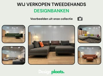 Refurbished Designbanken Snel in Huis, Huis en Inrichting, Banken | Bankstellen, Ophalen of Verzenden, Nieuw
