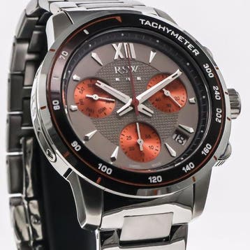 RSW - Chronograph Swiss Made Quartz - RSWC161-SS-13 - Zonder, Nieuw