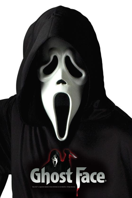 Ghost Face® Scream Masker, Hobby en Vrije tijd, Feestartikelen, Feestartikel, Nieuw, Verzenden