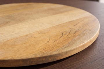 Draaitafel MAKASSAR 50cm 360° mangohout naturel - 47763, Ophalen of Verzenden, Nieuw