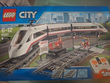 Lego Set - 60051 - City - Treno passeggeri ad alta velocità, Nieuw