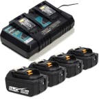 Startset: 4x Makita BL1830B / 18V LXT accu, 123accu huismerk, Doe-het-zelf en Verbouw, Verzenden, Nieuw