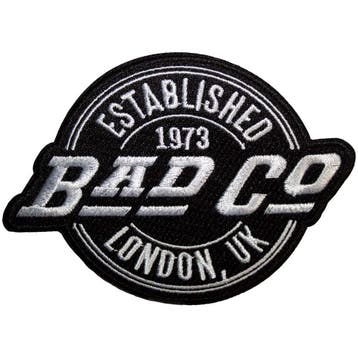Bad Company - Est. 1973 Circle Logo - Patch off. merchandise, Verzenden, Nieuw, Kleding