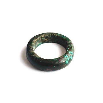 Graeco-Bactrisch Brons Archaïsche Ringkraal Juweel - 27 mm