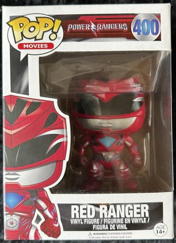 Funko Pop Power Rangers Red Ranger # 400 Boxed, Verzamelen, Poppetjes en Figuurtjes, Verzenden, Nieuw